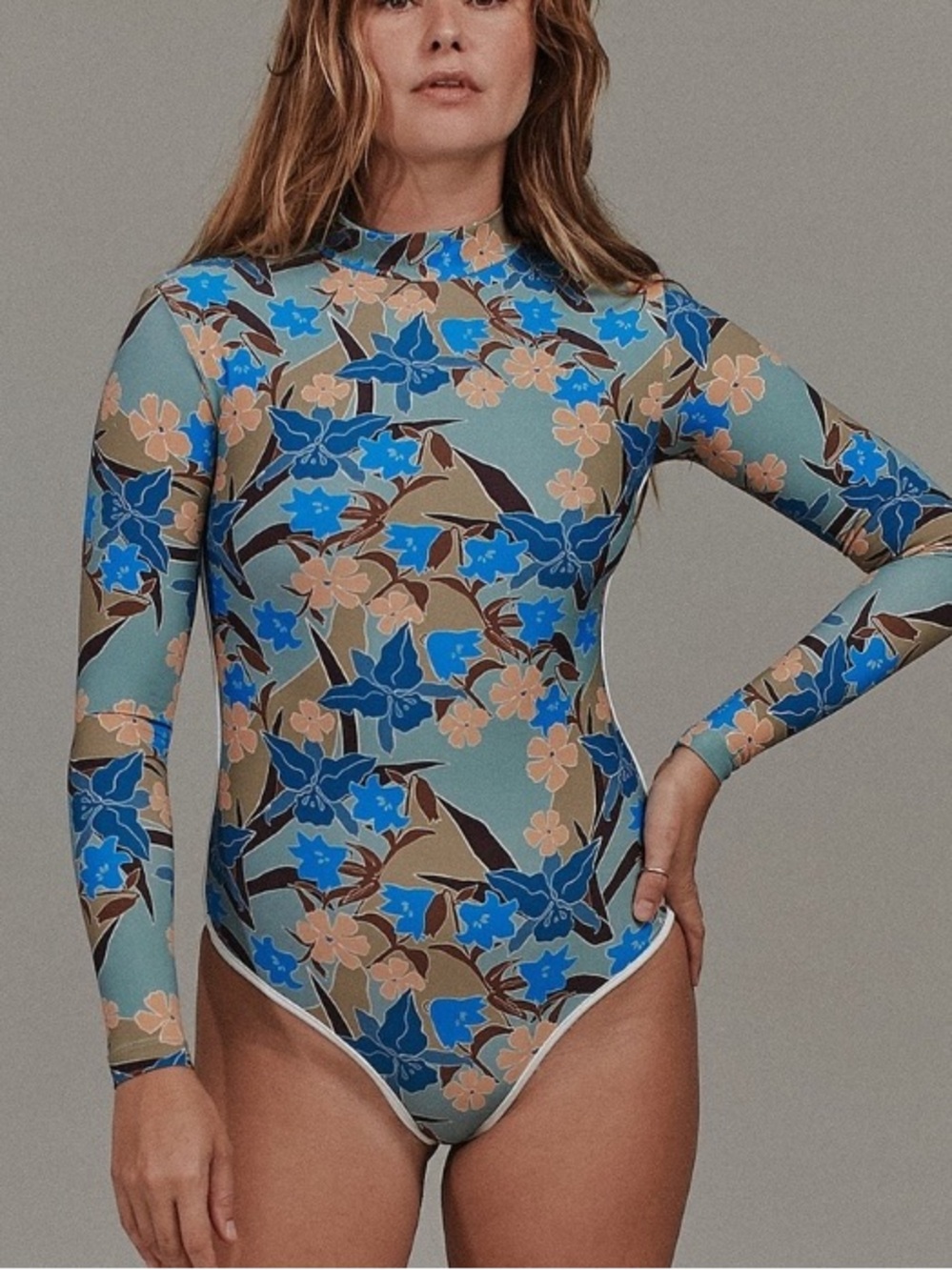 Acacia Shikoku surf suit uv Rashie full piece XL